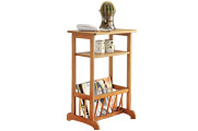 朴实无华的杂志架（柚木纹色）